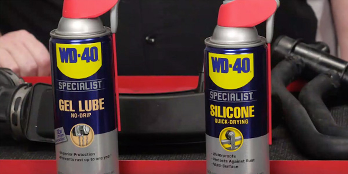 Silicone Lubricant Not Regular WD-40